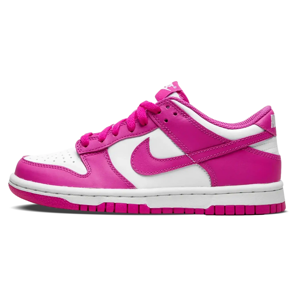 Tênis Nike Dunk Low "Fuchsia" Rosa