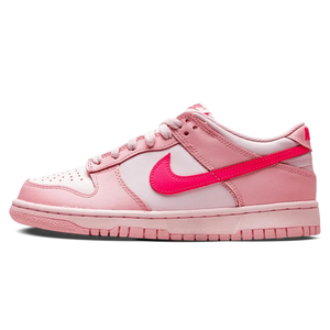Tênis Nike Dunk Low "Triple Pink" Rosa