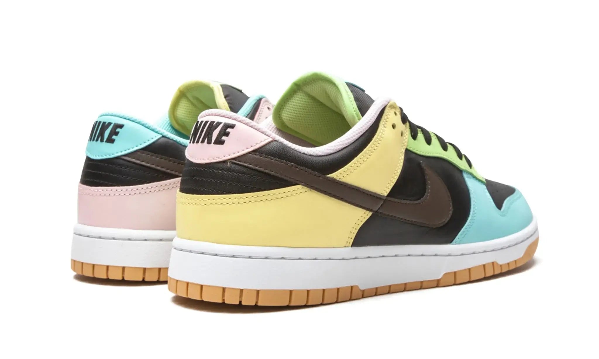 Tênis Nike Dunk Low "Free 99 Black" Colorido