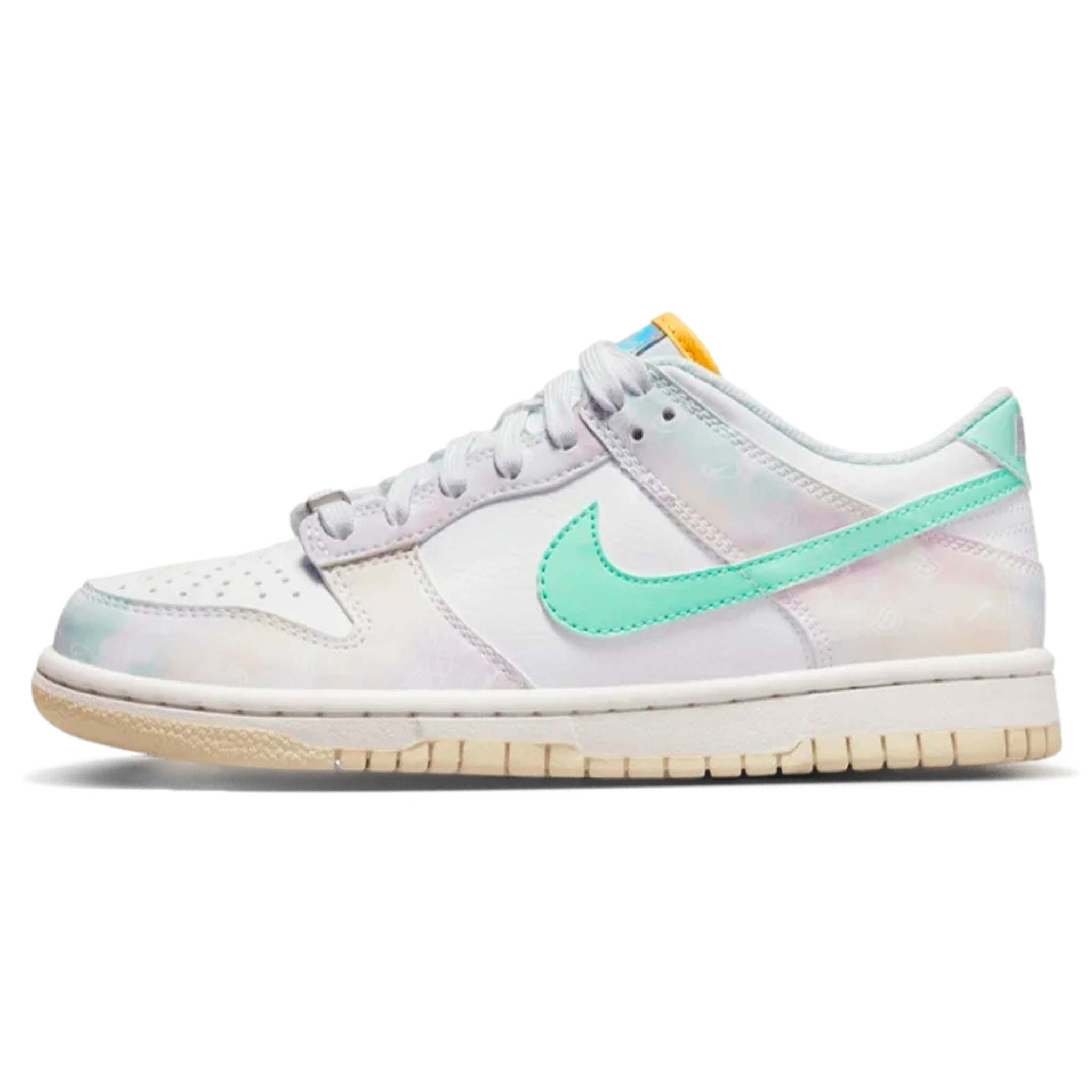 Tênis Nike Dunk Low "Pastel Paisley" Lilás