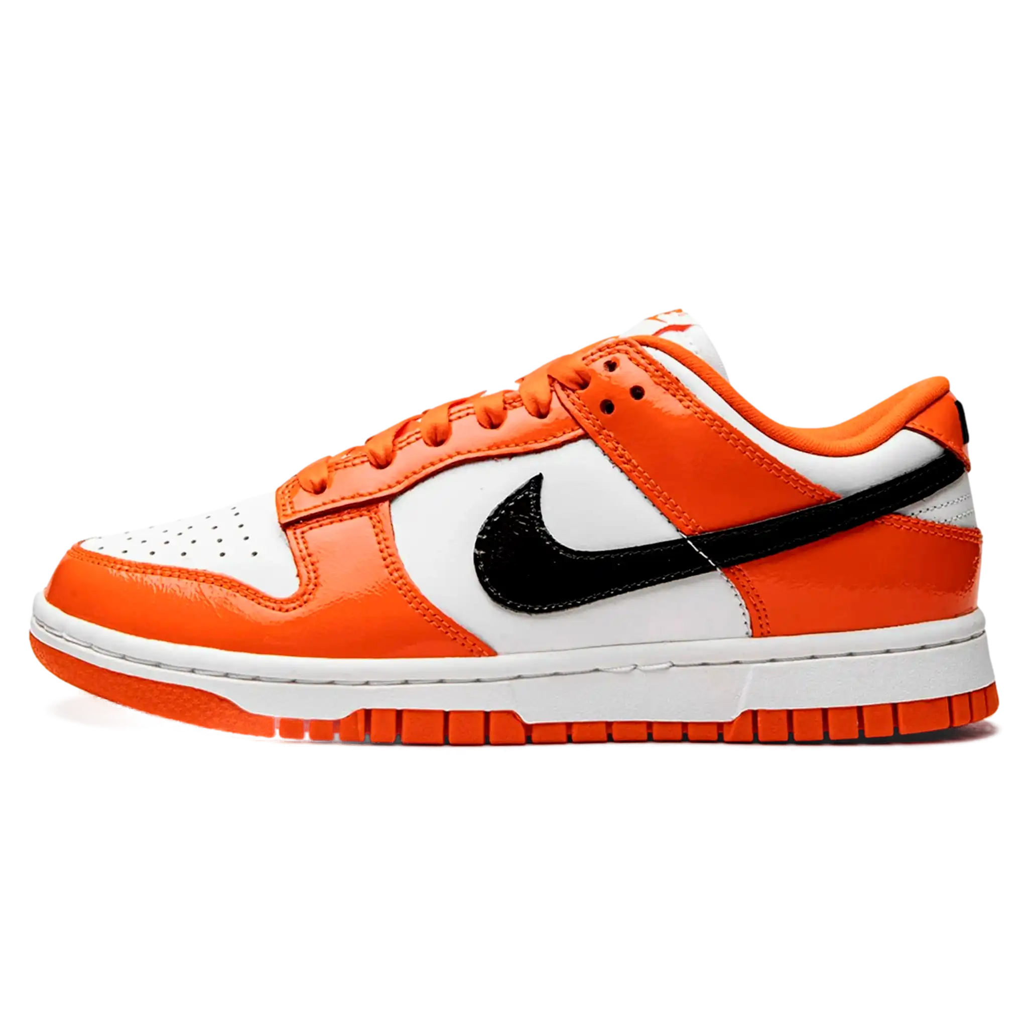 Tênis Nike Dunk Low "Patent Halloween" Laranja