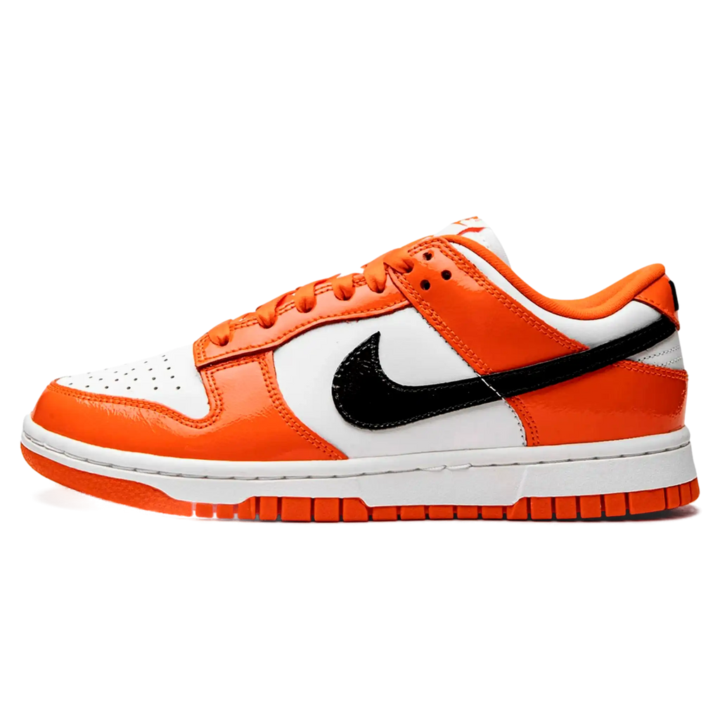 Tênis Nike Dunk Low "Patent Halloween" Laranja