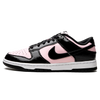 Tênis Nike Dunk Low "Pink Foam Black" Preto / Rosa