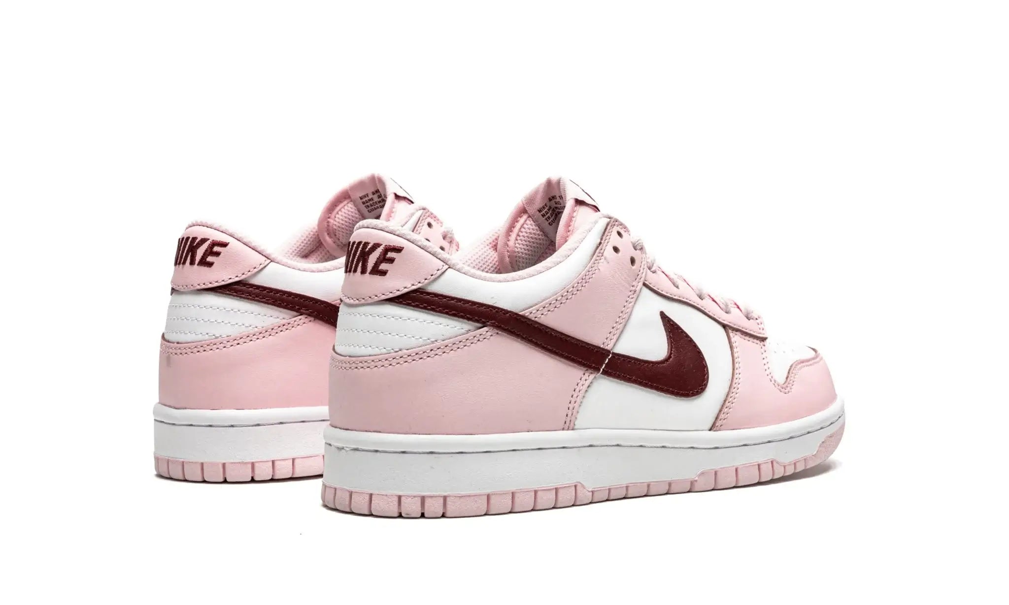 Tênis Nike Dunk Low "Pink Red Foam White" Rosa