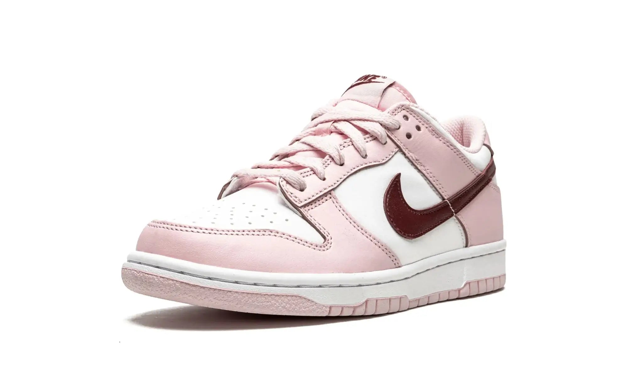 Tênis Nike Dunk Low "Pink Red Foam White" Rosa