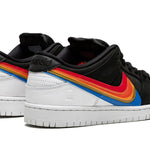 Tênis Nike Dunk Low SB "Polaroid" Preto / Colorido