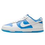 Tênis Nike Dunk Low "Reverse University Blue" Branco / Azul