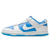 Tênis Nike Dunk Low "Reverse University Blue" Branco / Azul