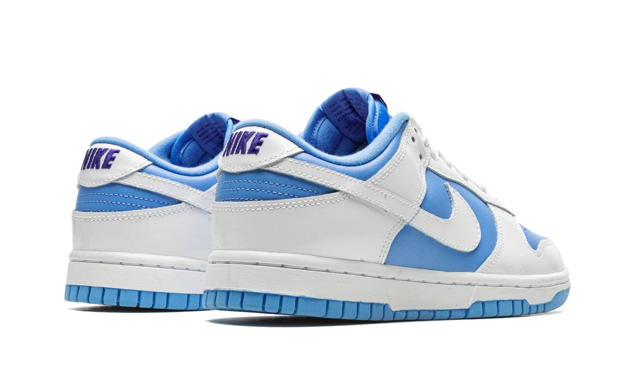 Tênis Nike Dunk Low "Reverse University Blue" Branco / Azul