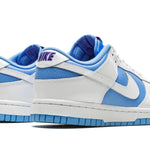 Tênis Nike Dunk Low "Reverse University Blue" Branco / Azul