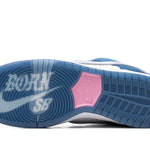 Tênis Nike Dunk Low SB x Born x Raised Azul