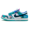 Tênis Nike Dunk Low SB x Futura "Bleached Aqua" Azul
