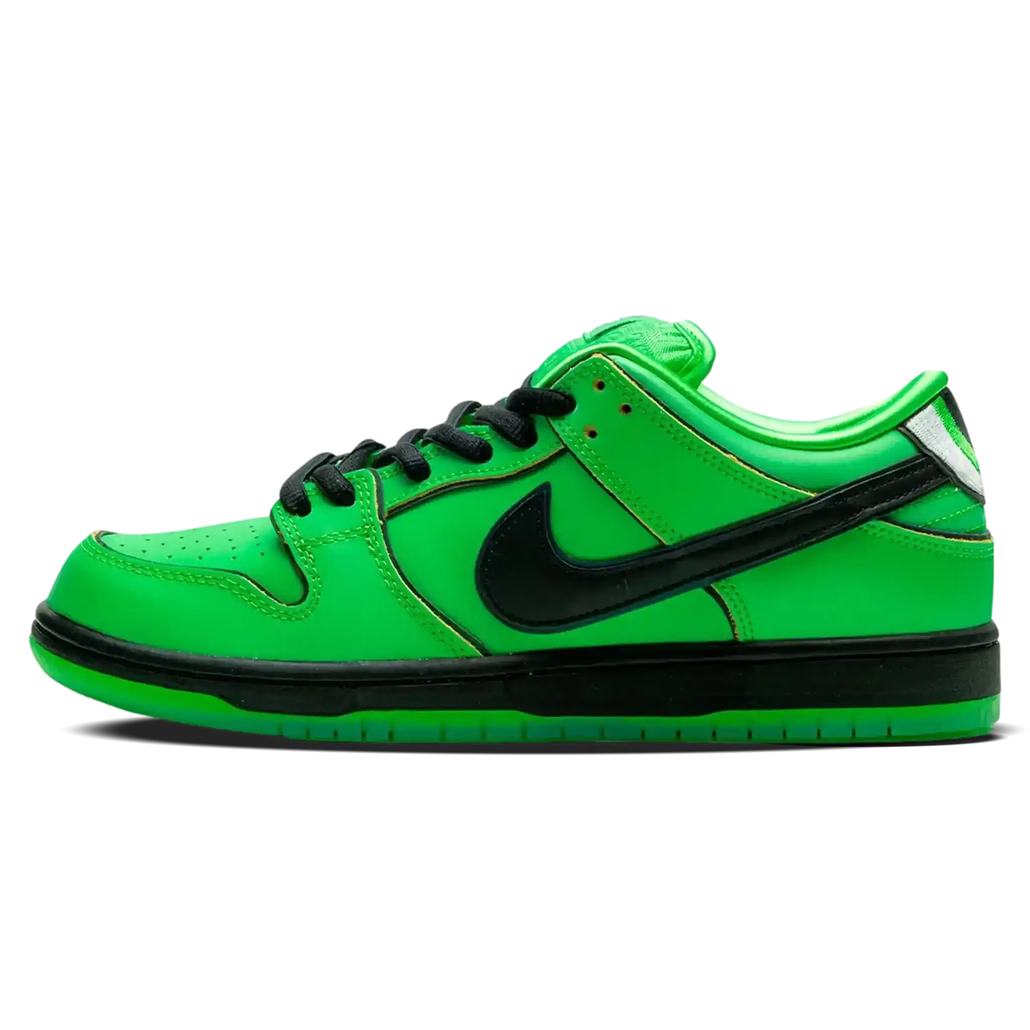 Tênis Nike Dunk Low SB x Meninas Superpoderosas "Buttercup" Verde