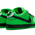 Tênis Nike Dunk Low SB x Meninas Superpoderosas "Buttercup" Verde