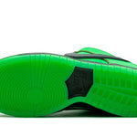 Tênis Nike Dunk Low SB x Meninas Superpoderosas "Buttercup" Verde