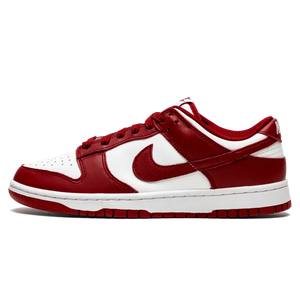 Tênis Nike Dunk Low "Team Red" Bordô