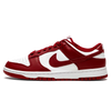 Tênis Nike Dunk Low "Team Red" Bordô