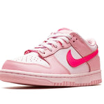 Tênis Nike Dunk Low "Triple Pink" Rosa