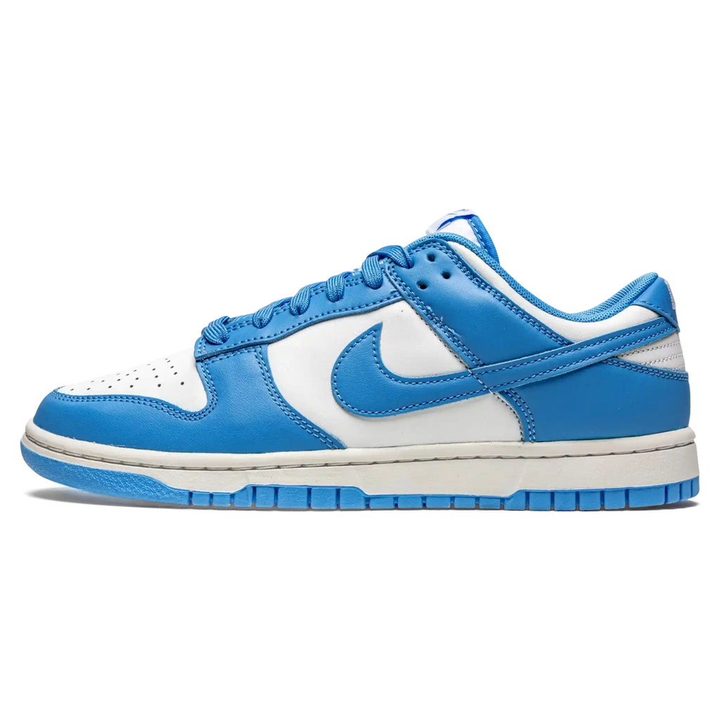 Tênis Nike Dunk Low "University Blue" Azul / Branco