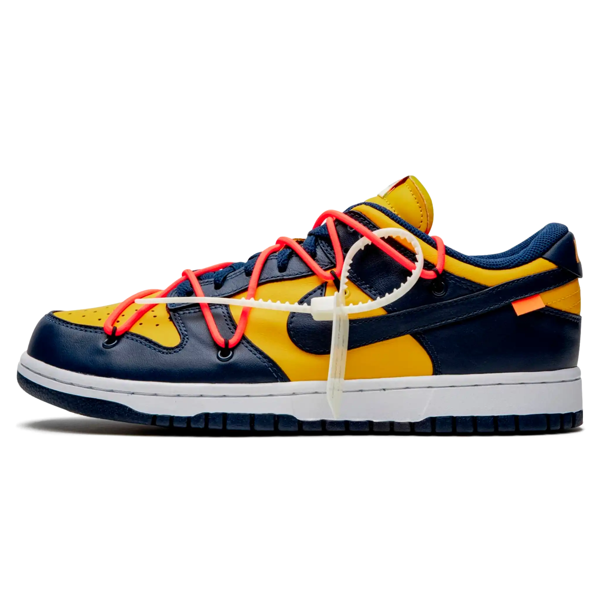 Tênis Nike Dunk Low x Off-White "Michigan"
