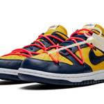 Tênis Nike Dunk Low x Off-White "Michigan"