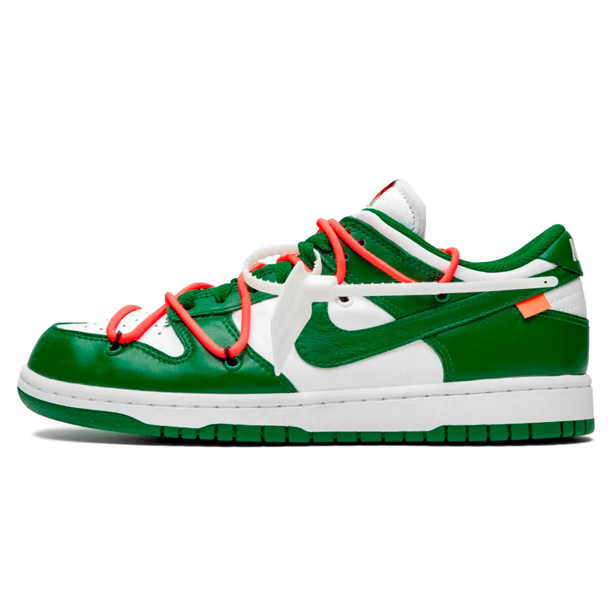 Tênis Nike Dunk Low x Off-White "Pine Green" Verde