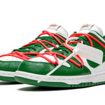 Tênis Nike Dunk Low x Off-White "Pine Green" Verde
