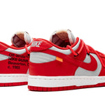 Tênis Nike Dunk Low x Off-White "University Red" Vermelho