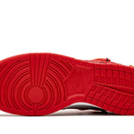 Tênis Nike Dunk Low x Off-White "University Red" Vermelho