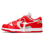 Tênis Nike Dunk Low x Off-White "University Red" Vermelho