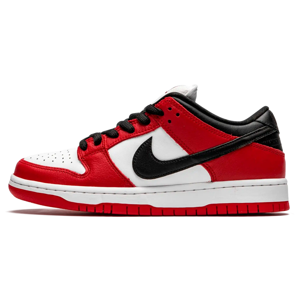 Tênis Nike Dunk Low SB "Chicago" Vermelho / Branco