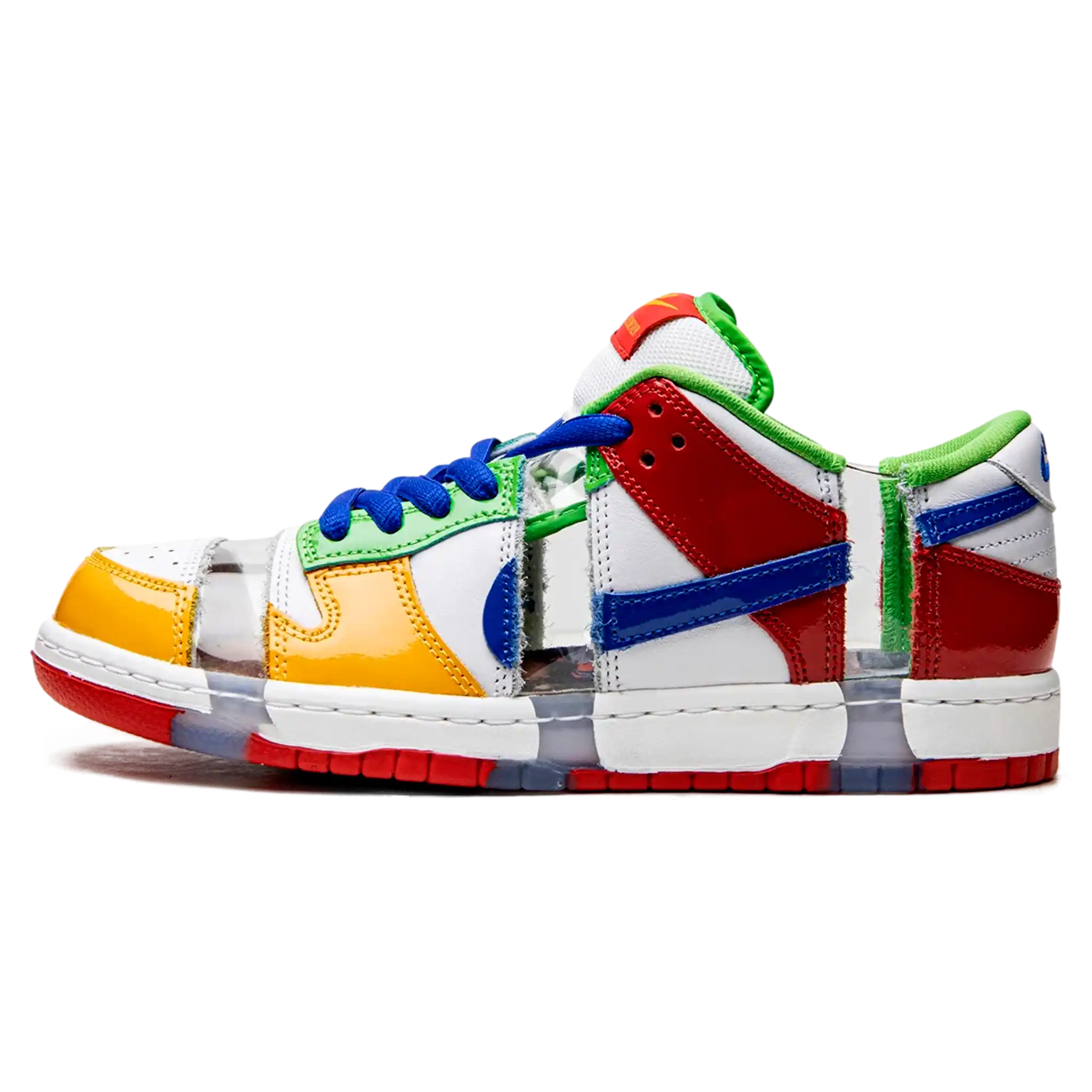 Tênis Nike Dunk Low SB "eBay" Colorido