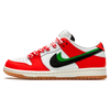 Tênis Nike Dunk Low x Frame "Habib" Vermelho / Branco