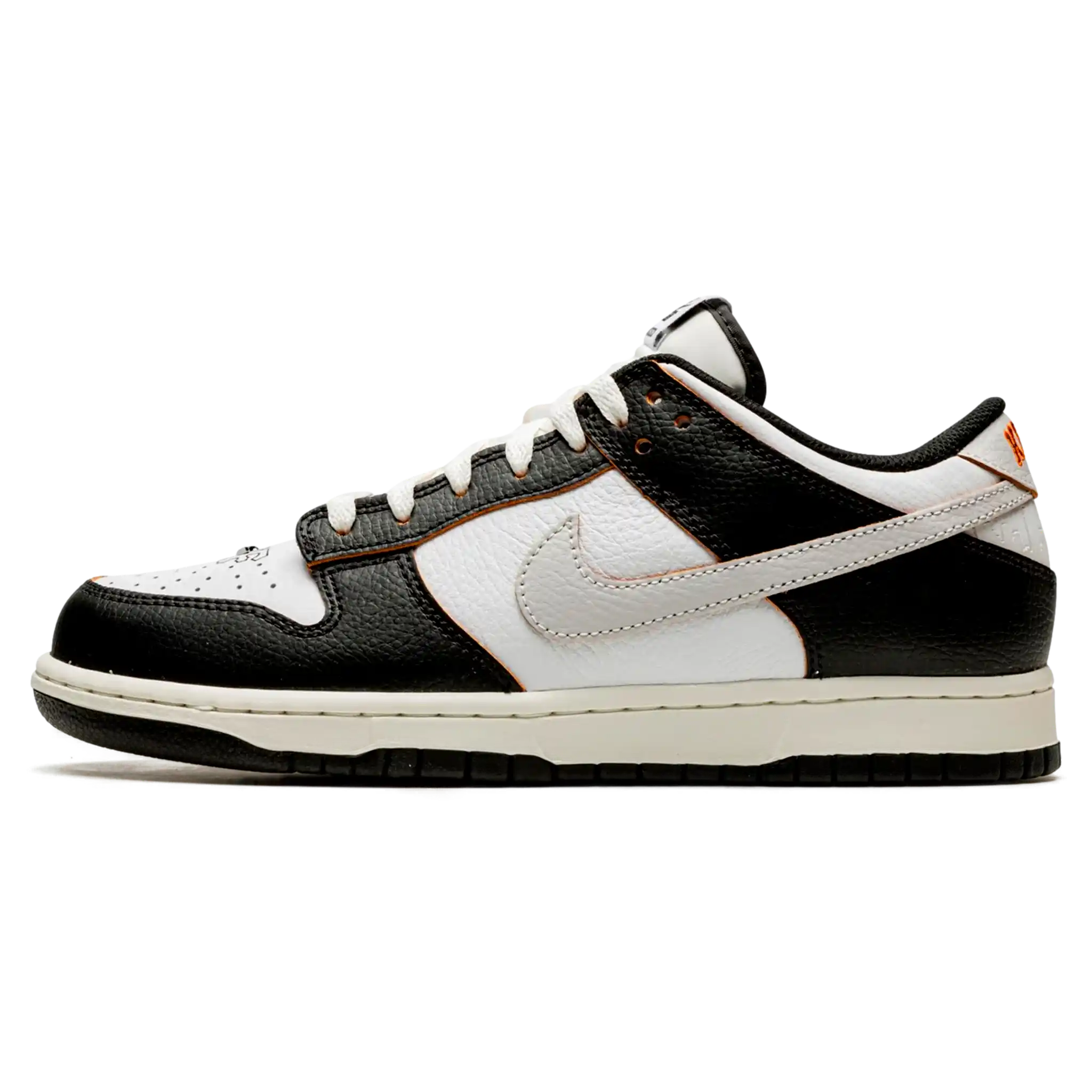 Tênis Nike Dunk Low SB x HUF "San Francisco" Preto / Branco