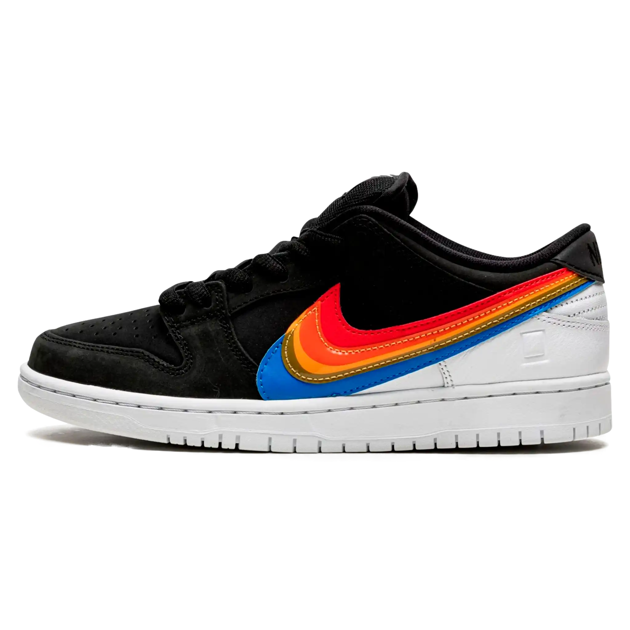 Tênis Nike Dunk Low SB "Polaroid" Preto / Colorido