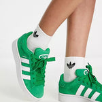 Tênis Adidas Campus 00s Feminino "Green Cloud White" Verde
