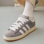 Tênis Adidas Campus 00s Feminino "Grey White" Cinza