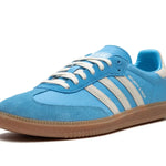 Tênis Adidas Samba OG x Sporty & Rich "Blue Rush" Azul