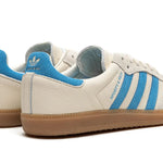 Tênis Adidas Samba OG x Sporty & Rich "Cream Blue"