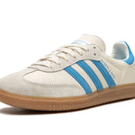 Tênis Adidas Samba OG x Sporty & Rich "Cream Blue"