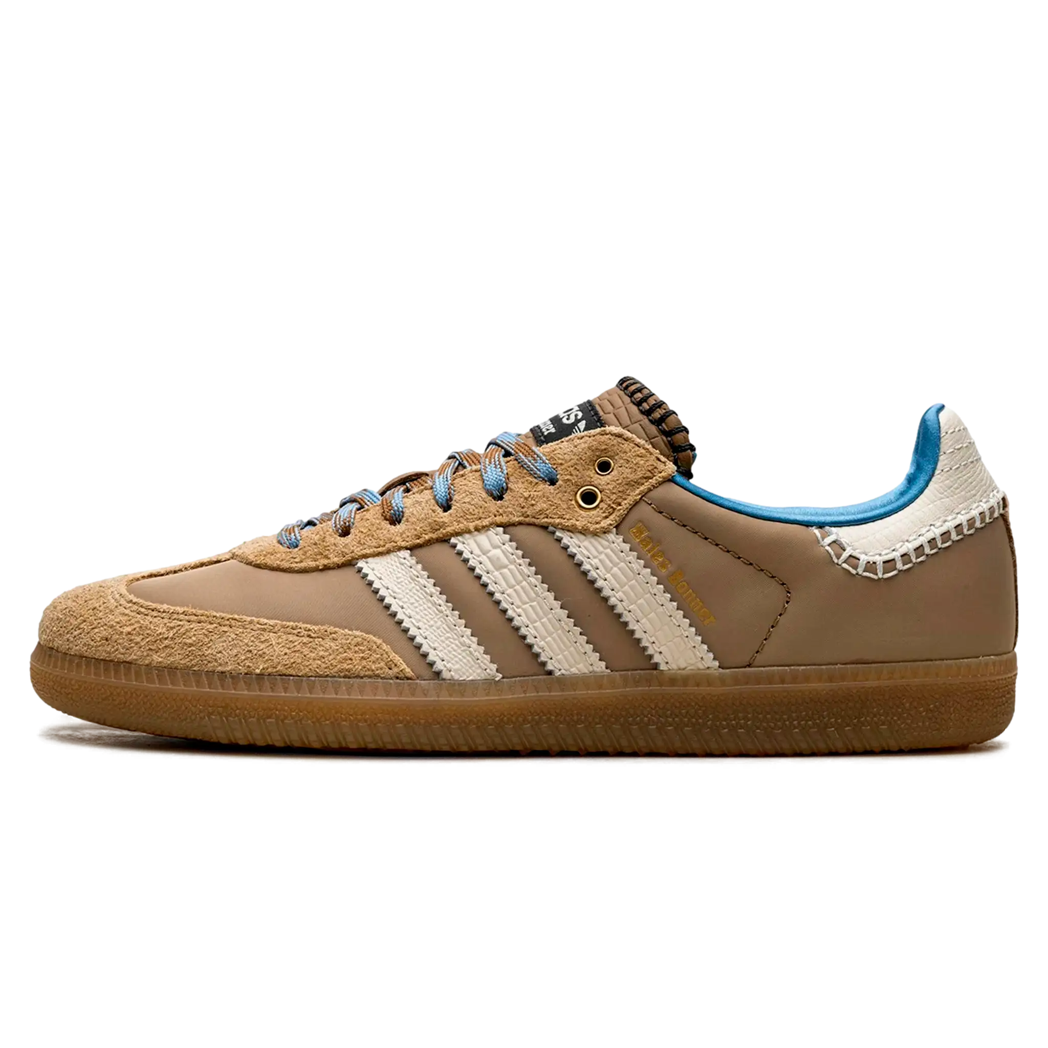 Tênis Adidas Samba x Wales Bonner "Wonder White" Bege
