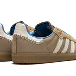 Tênis Adidas Samba x Wales Bonner "Wonder White" Bege